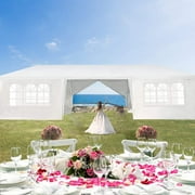 Resenkos 10'x30' Outdoor Canopy Tent, Heavy Duty Party Wedding Event Tent with 7 Sidewalls